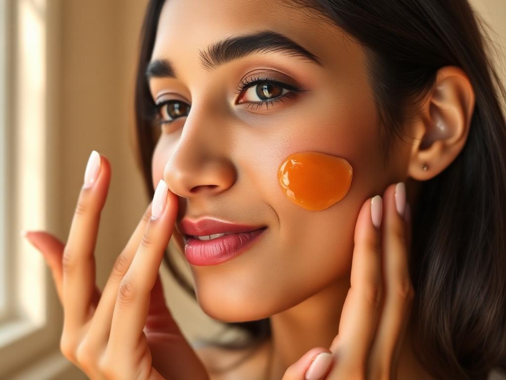 Priya S. using YORVICA exfoliating gel